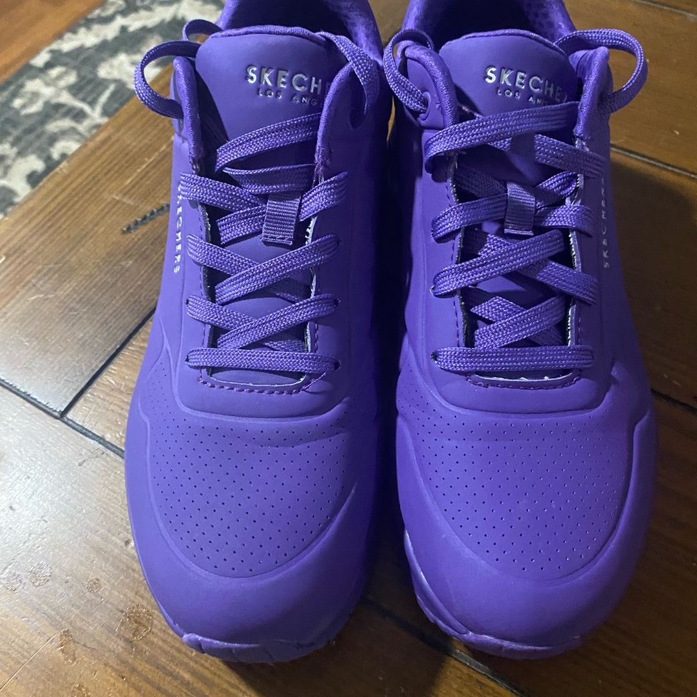 Skechers Purple “Los Angeles” sneakers - Picture 4 of 7